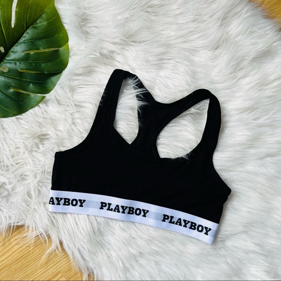 PLAYBOY Other - PLAYBOY | Black Sports Bra